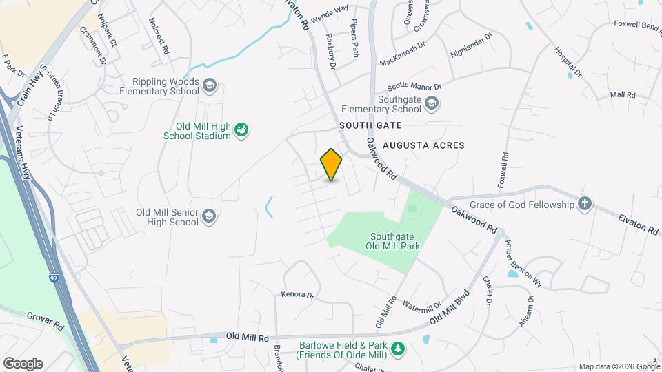 421 Gatewood Ct Map and Location Details