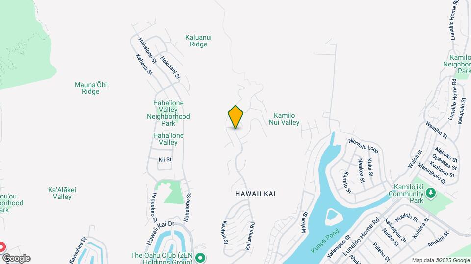 1067 Kaluanui Rd Map and Location Details
