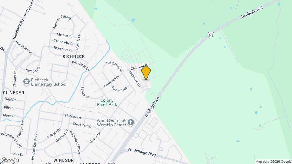 1400 Independence Blvd Map and Location Details