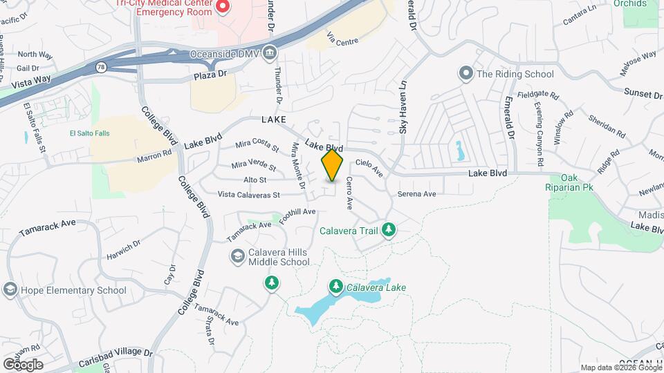 4154 Baycliff Way Map and Location Details