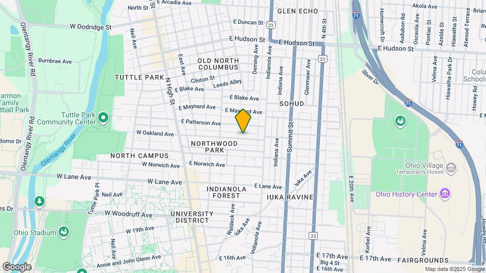 194 E Oakland Ave Map and Location Details