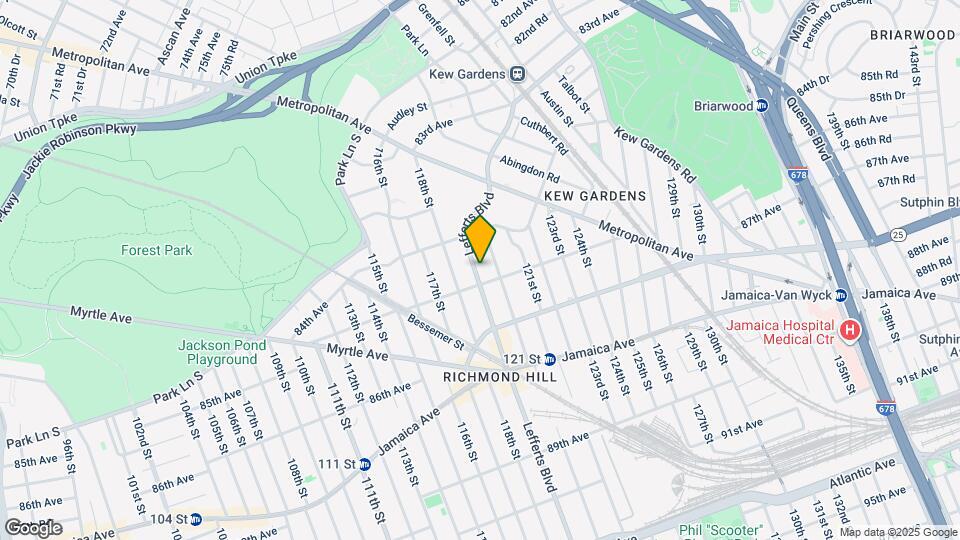84-39 Lefferts Blvd Map and Location Details