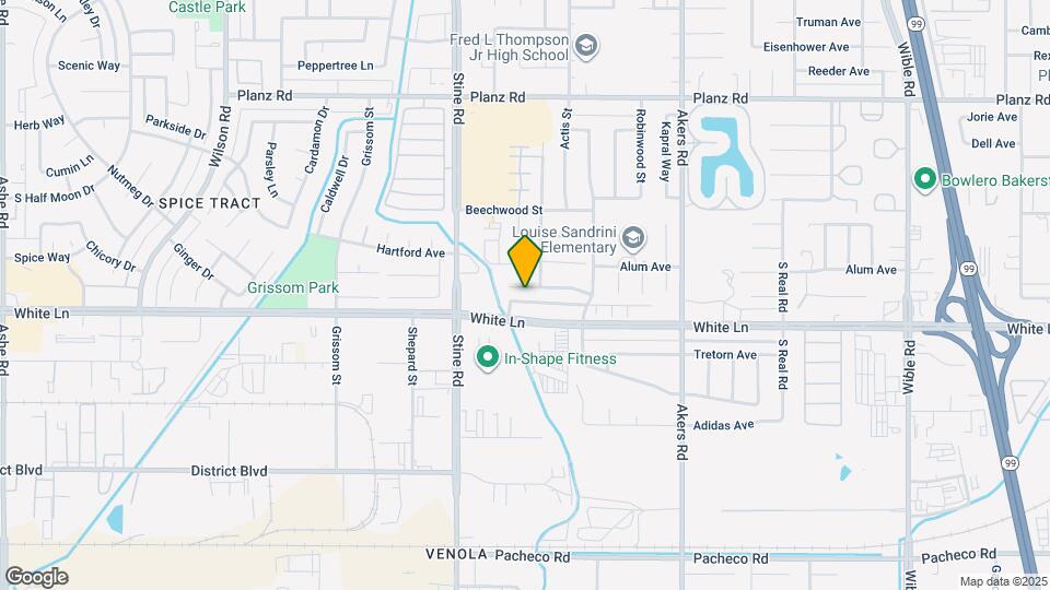 4611 Gardenwood Ln Map and Location Details