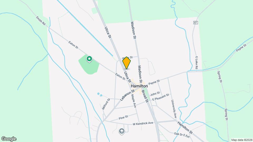 50 Utica St Mapa y Detalles de la Ubicación