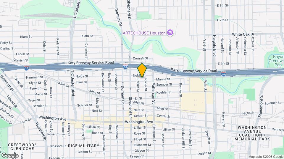 4614 Inker St Map and Location Details