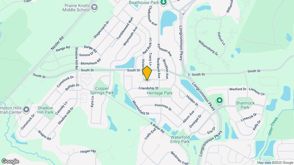 423 Acushnet St Mapa y Detalles de la Ubicación