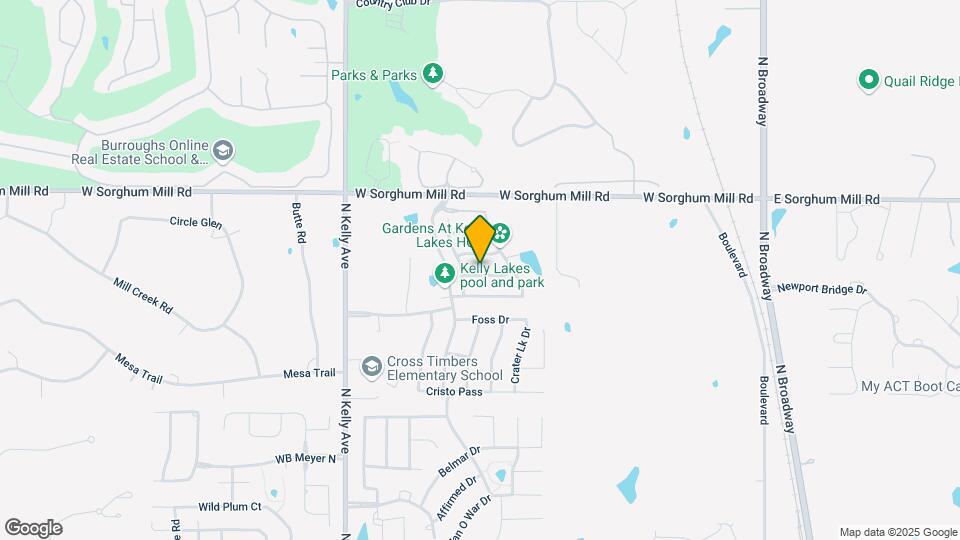 609 Texoma Dr Map and Location Details