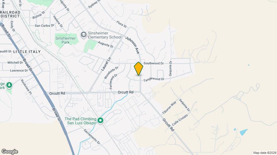 3573 Johnson Ave Map and Location Details