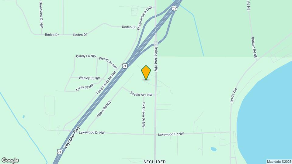 7215 Irvine Ave NW Mapa y Detalles de la Ubicación