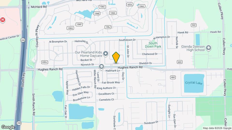 3314 Worthington Dr Map and Location Details