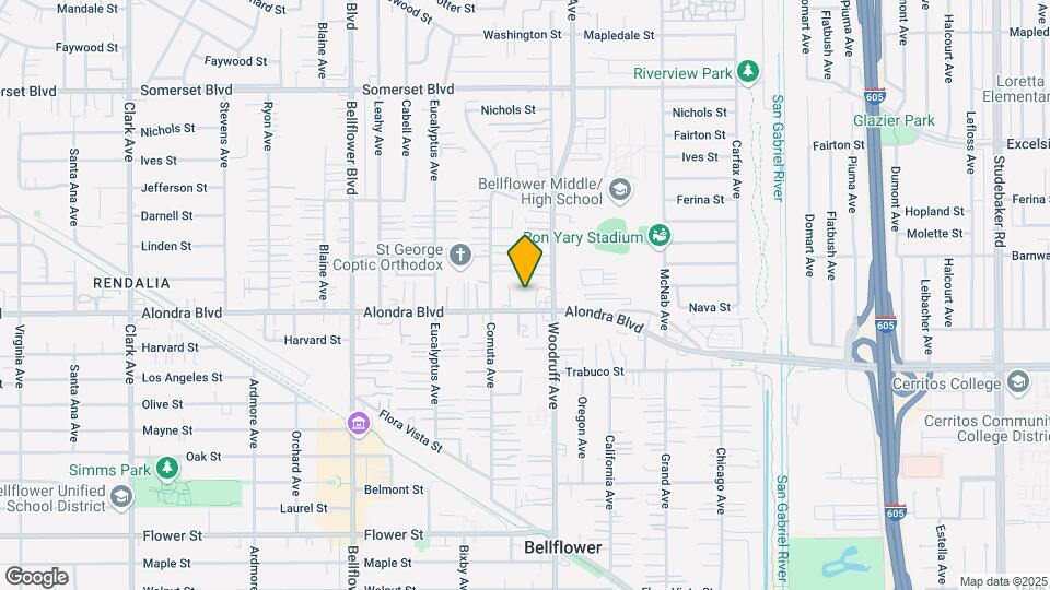 10139 Alondra Blvd Map and Location Details