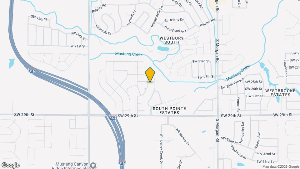 2604 Busheywood Dr Mapa y Detalles de la Ubicación