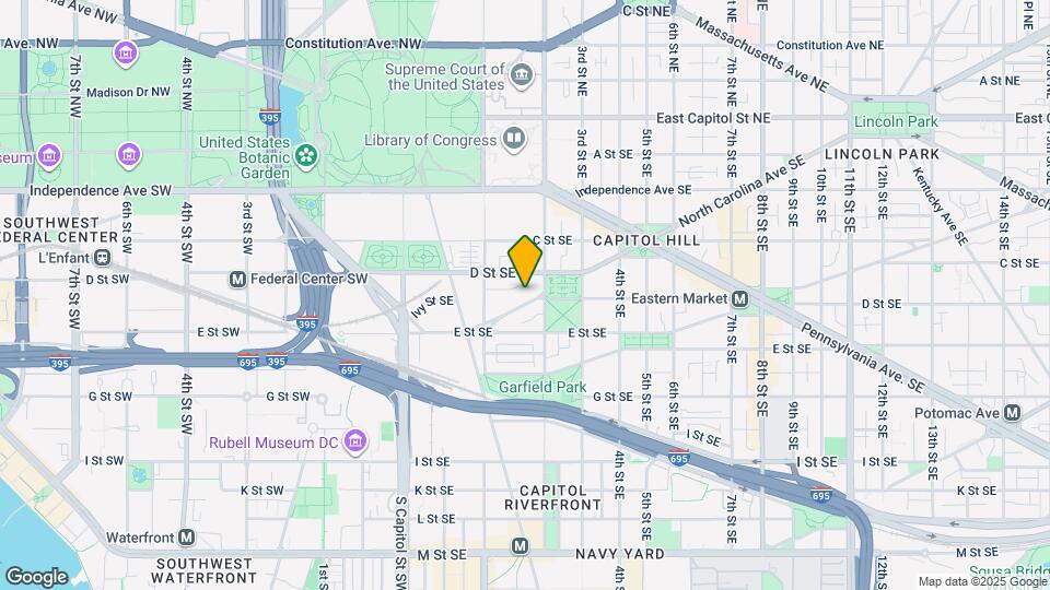152 N Carolina Ave SE, Unit B Map and Location Details