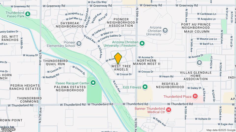 6038 W Gelding Dr Map and Location Details