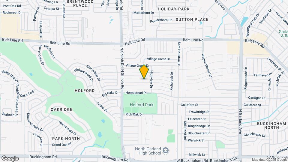 2218 Richbrook Dr Map and Location Details