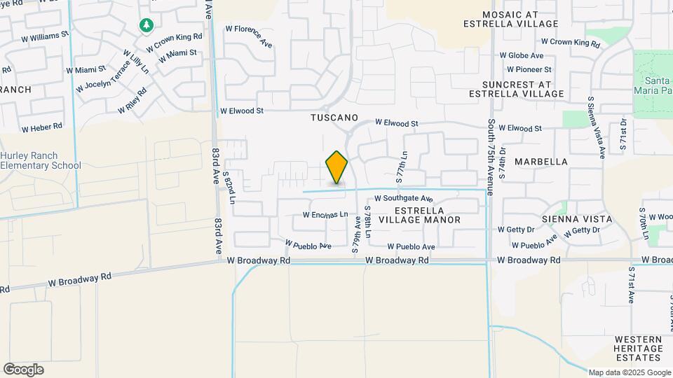 3942 S 79th Dr Map and Location Details