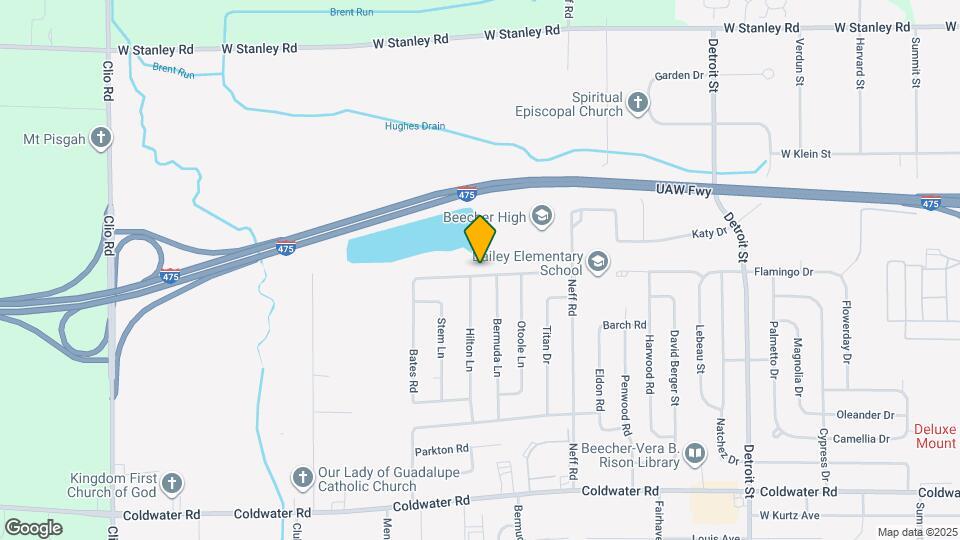 2104 Flamingo Dr Map and Location Details