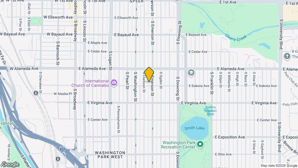 825 E Dakota Ave Mapa y Detalles de la Ubicación