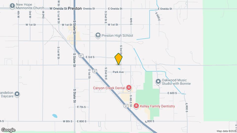 296 E 4th S, Unit 296 Map and Location Details