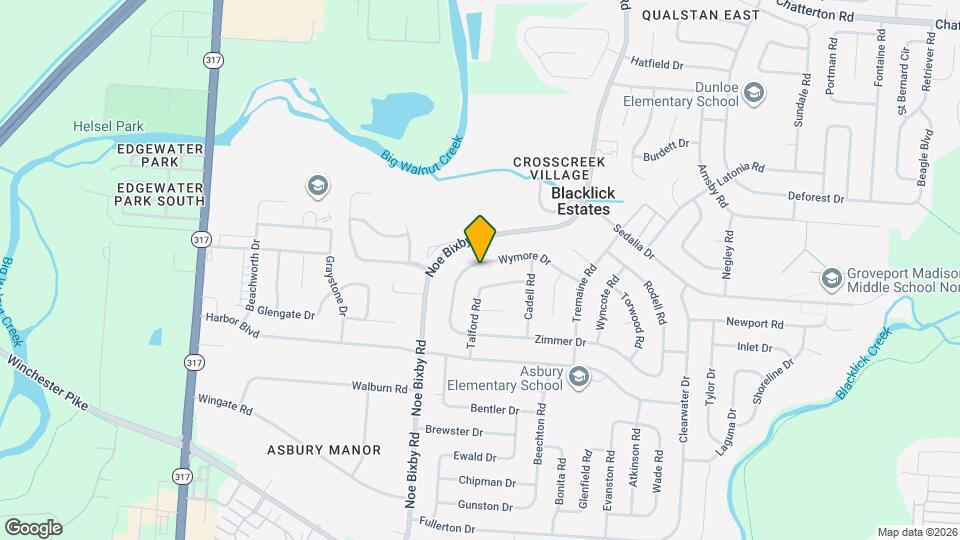 4911 Wymore Dr Map and Location Details