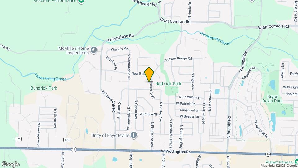 4747 Mayflower Ct Map and Location Details