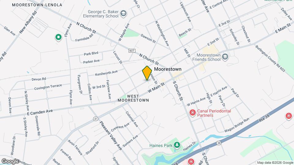 270 W 2nd St Map and Location Details