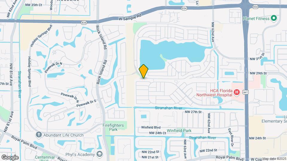 6711 NW 30th St Map and Location Details