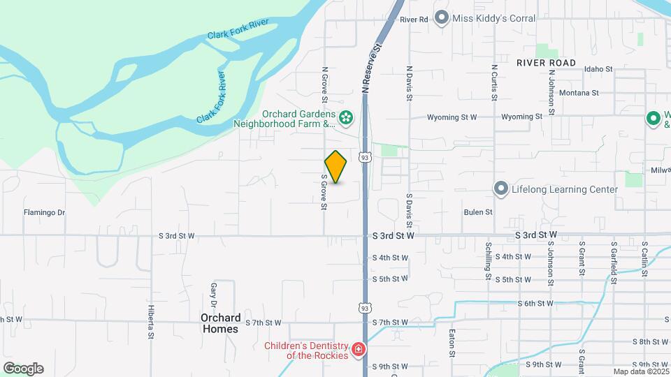 2525 Red Osier Map and Location Details