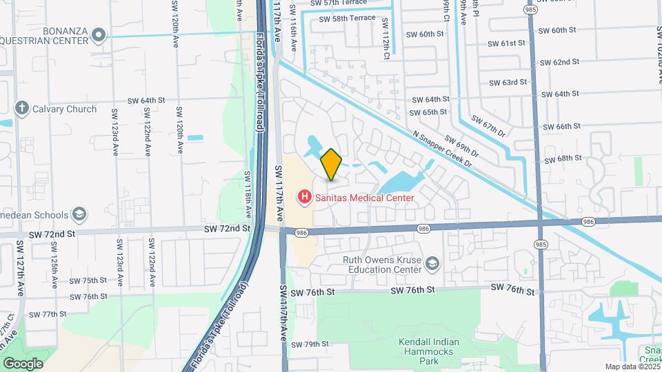 6864 SW 114th Pl Map and Location Details