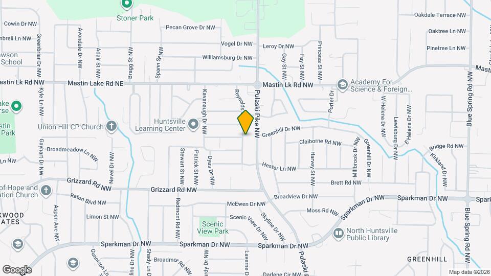 3306 Reynolds Dr NW Map and Location Details