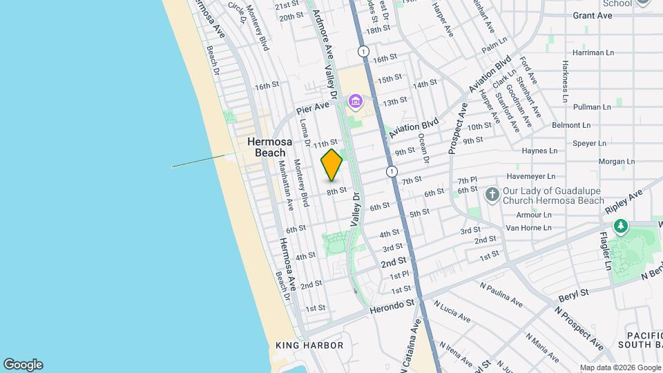 832 Cypress Ave Mapa y Detalles de la Ubicación