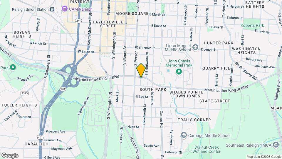 314 Martin Luther King Jr Blvd Mapa y Detalles de la Ubicación
