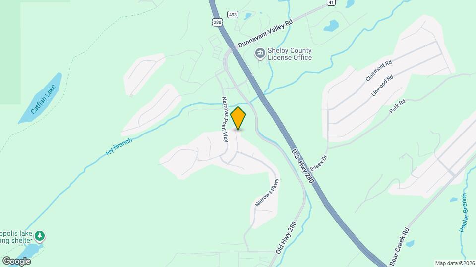 748 Narrows Point Cir Map and Location Details