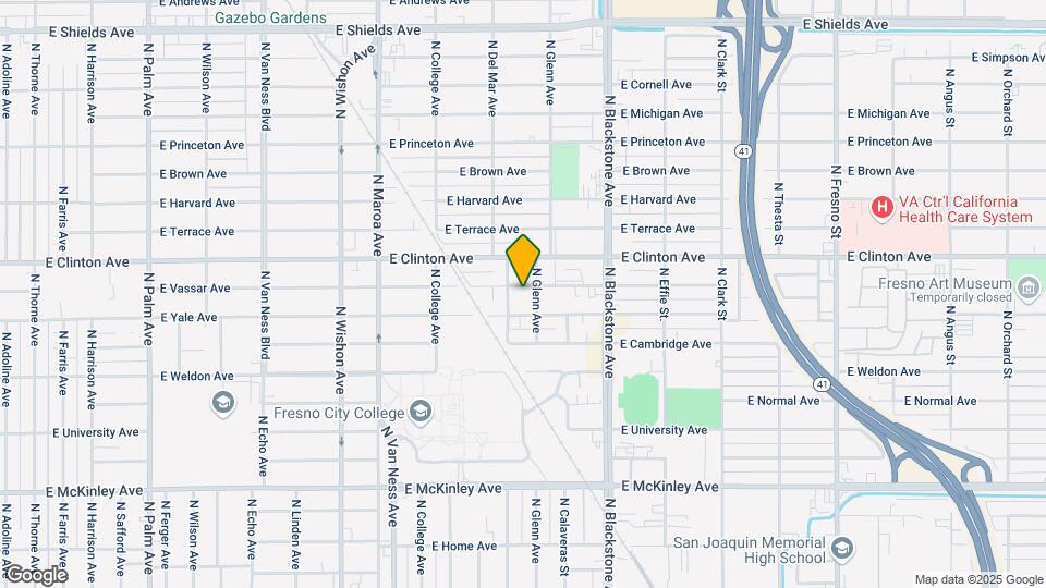 2227 N Glenn Ave Map and Location Details