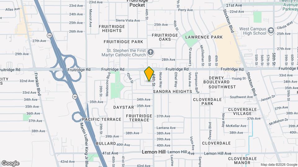 5673 Odea Dr Map and Location Details