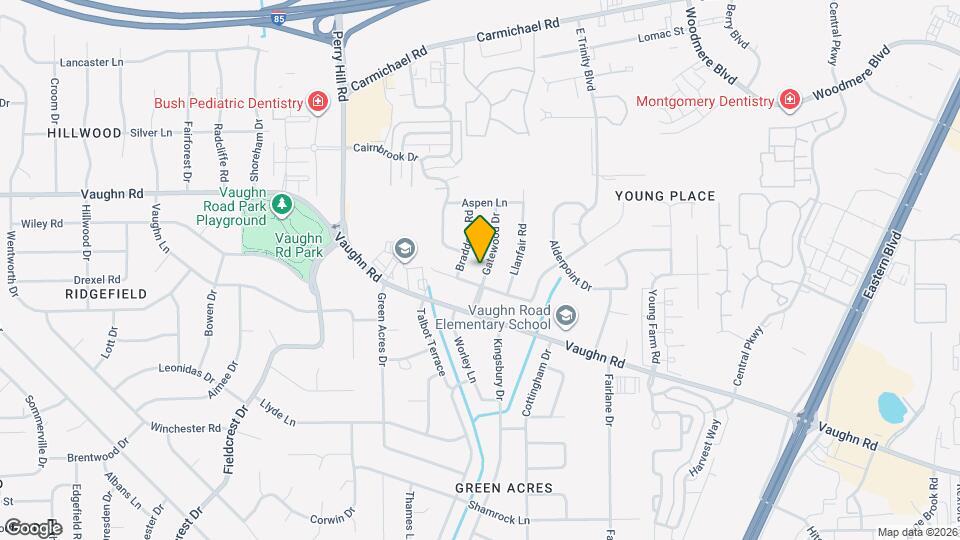 1860 Gatewood Dr Map and Location Details