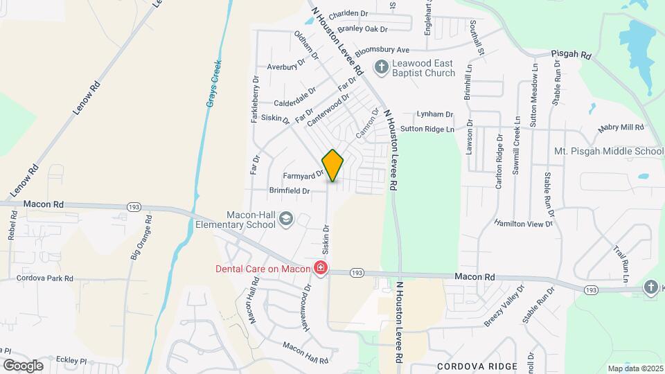 1436 Siskin Dr Map and Location Details