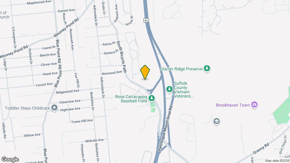 303 Vista View Dr Map and Location Details