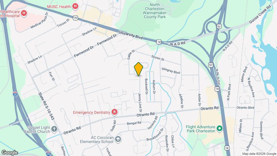 2418 Stadium Dr, Unit 505 Map and Location Details