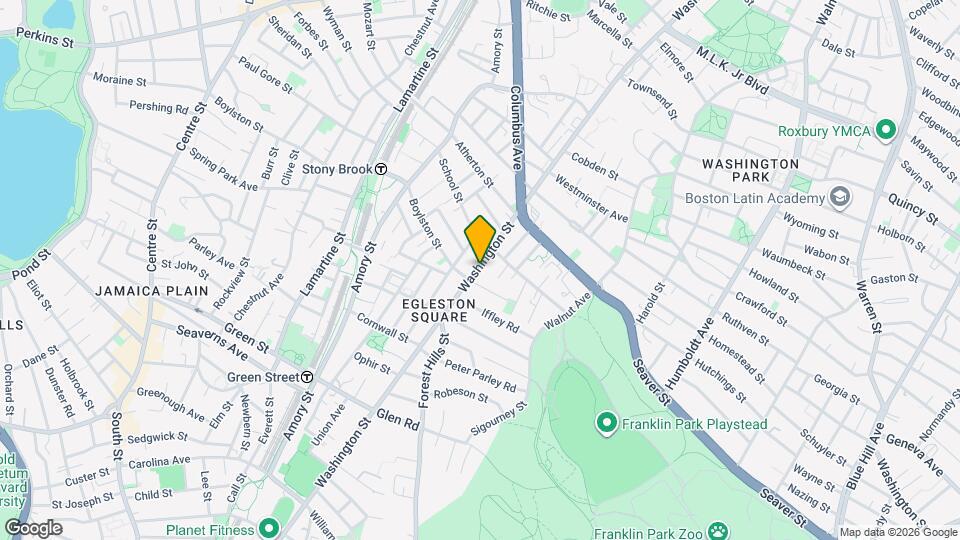 3142 Washington St, Unit 4 Mapa y Detalles de la Ubicación