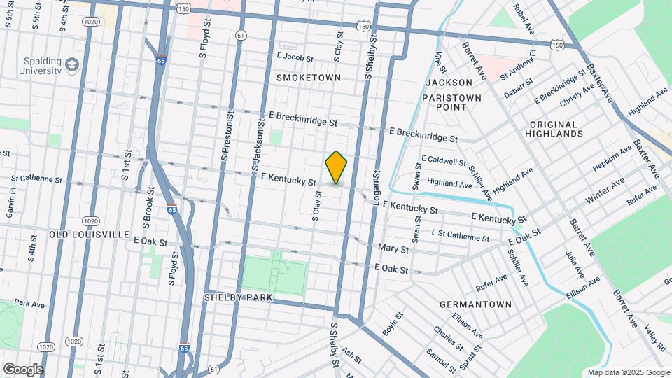 720 E Kentucky St Map and Location Details