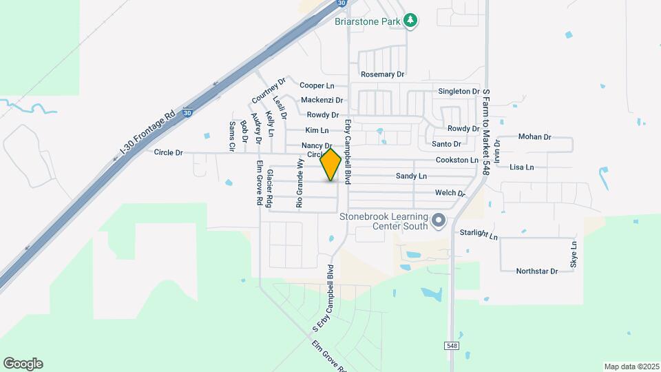 2307 Rocky Mountain Dr Map and Location Details