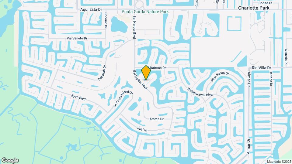 3640 Bal Harbor Blvd Mapa y Detalles de la Ubicación