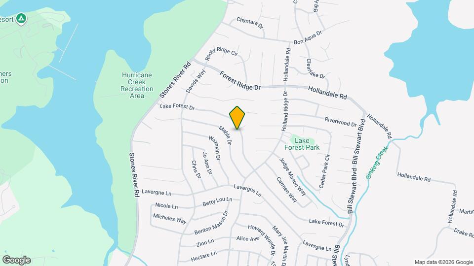 327 Lake Forest Dr Map and Location Details