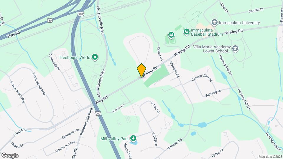 1322 W King Rd Map and Location Details