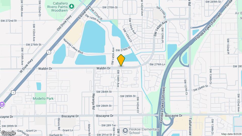 25664 SW 143rd Ct Map and Location Details