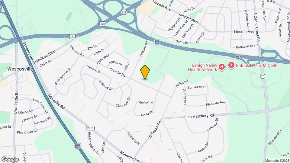 1207 Kressler Rd Map and Location Details