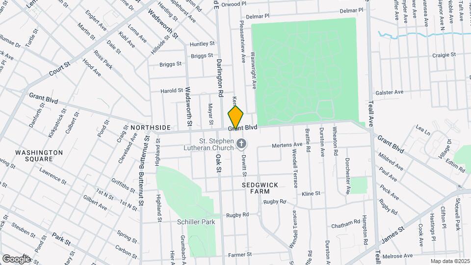 1313 Grant Blvd Map and Location Details