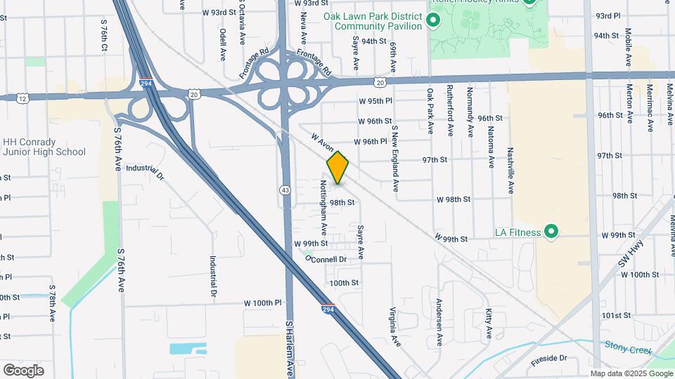 7033 Mather Ave Map and Location Details