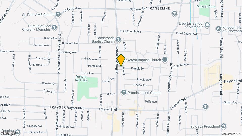 2136 Pamela Dr Map and Location Details